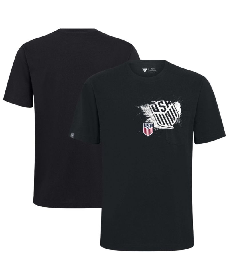 Men's Black USMNT Focal Blasted T-Shirt
