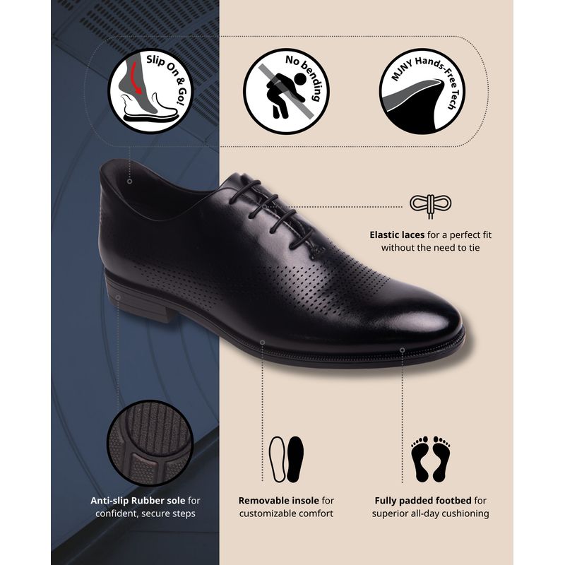 East Road Hands-Free Slip On Technology Perforated Dress Oxfords