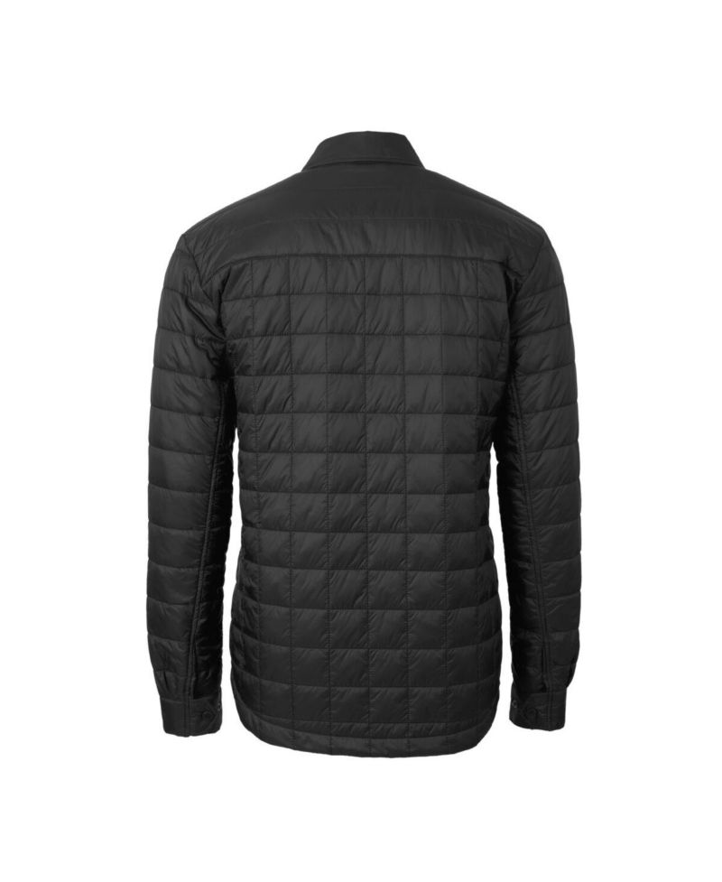 Men's Black San Diego Padres Rainier PrimaLoft Eco Insulated Quilted Full-Zip Shirt Jacket