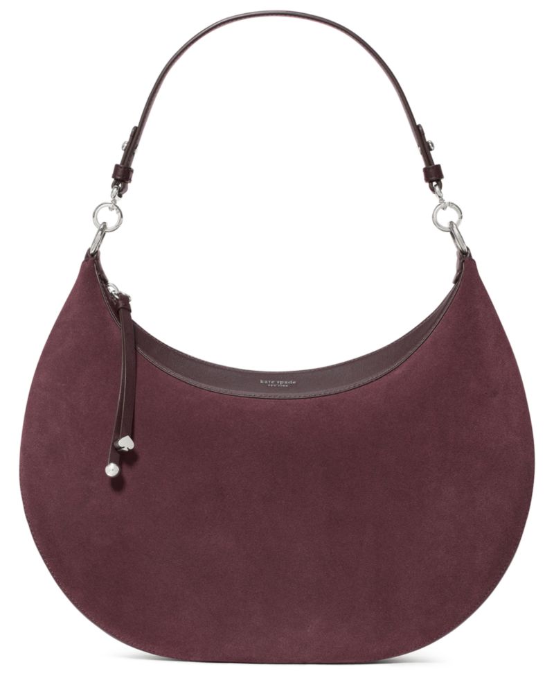 Liv Large Suede Hobo Bag