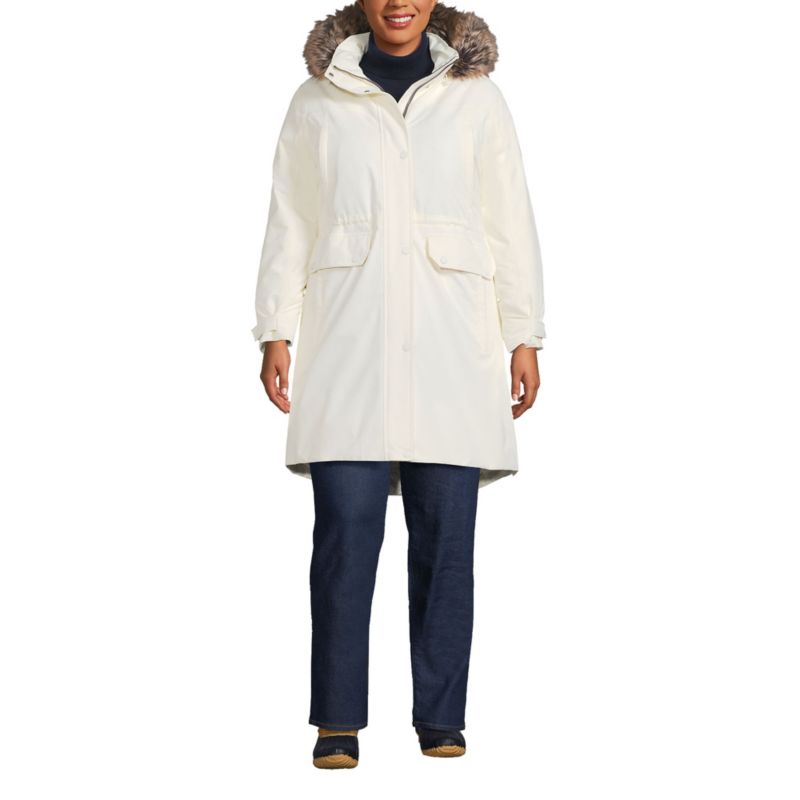 Plus Size Expedition Down Waterproof Winter Parka