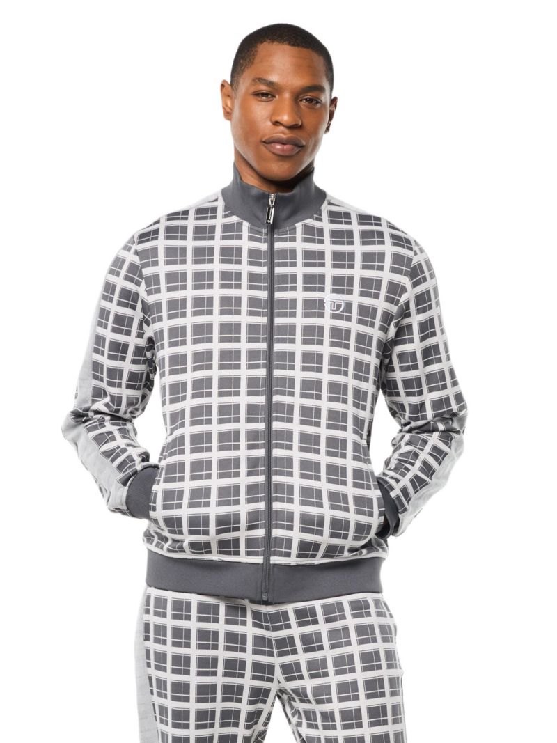 Men's Damarindo Check Track Jacket