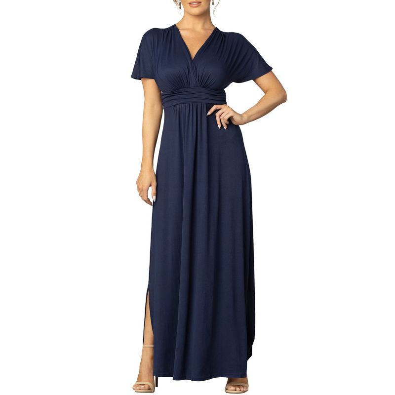 Women's Vienna Kimono Sleeve Long Maxi Dress