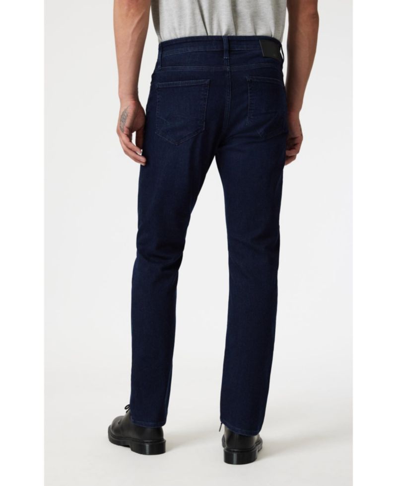 Mavi Men's Zach Straight Leg In Ink Brushed Supermove