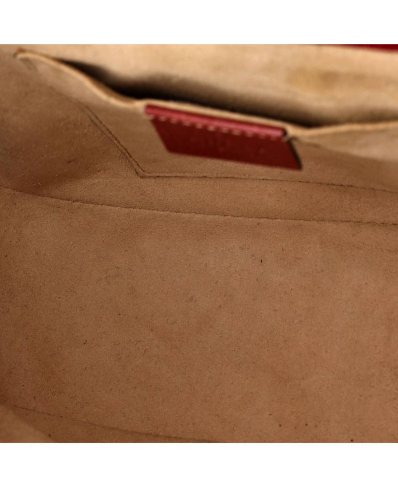Medium Padlock Saddle Shoulder Bag Tian Print GG Coated Canvas