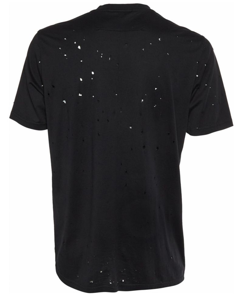 Women's Distressed Logo Cotton T-Shirt
