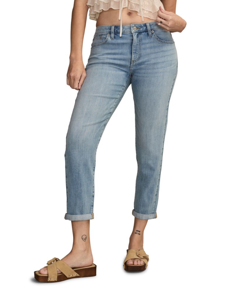 Women's Sienna Boyfriend Mid Rise Jeans