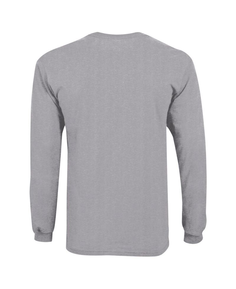 Big Boys and Girls Gray Alabama Crimson Tide Distressed Arch Over Logo Long Sleeve T-Shirt