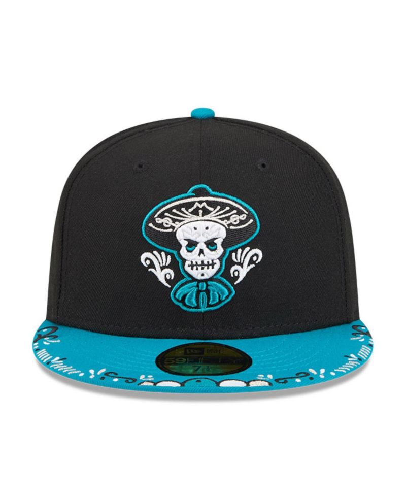 Men's Black/Blue Albuquerque Isotopes 2026 Copa De La Diversion 59FIFTY Fitted Hat
