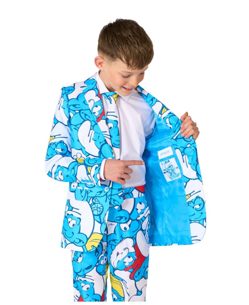 Big Boys Smurfs Suit