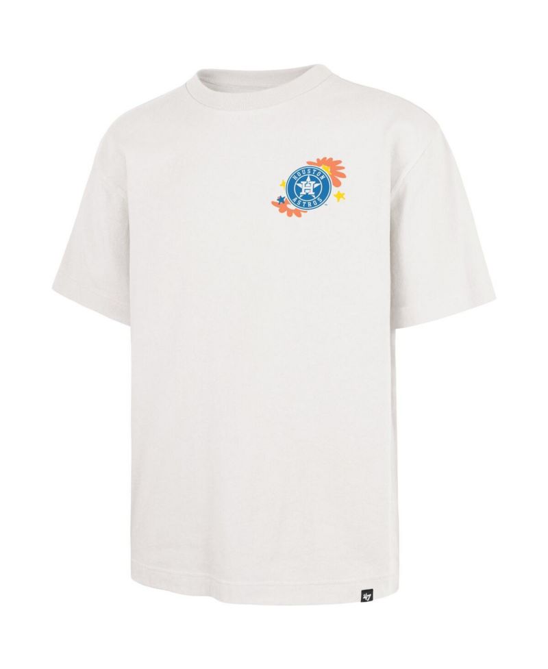 Men's Cream Houston Astros Flora Foundation T-Shirt