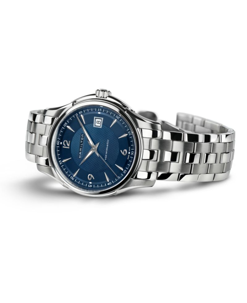 Men's Swiss Automatic Jazzmaster Viewmatic Stainless Steel Bracelet Watch 40mm