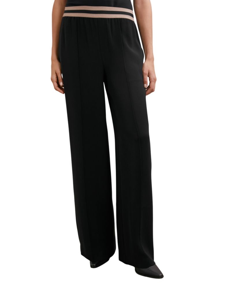 Women's Sonnie Elasticated-Waist Wide-Leg Pants
