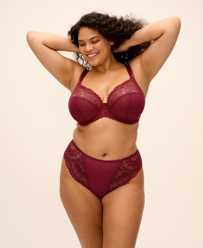Tiernie Plus Size Plunge Bra EL303334