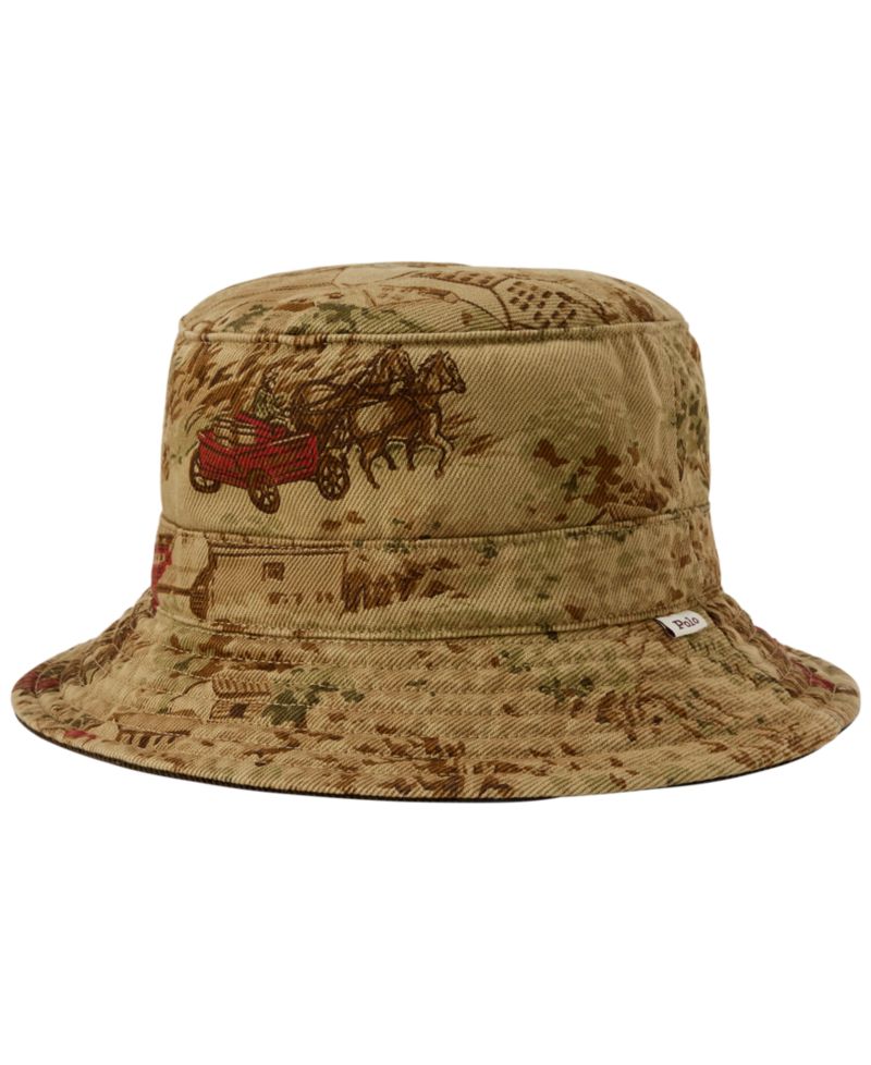 Men's Barn-Toile Bucket Hat