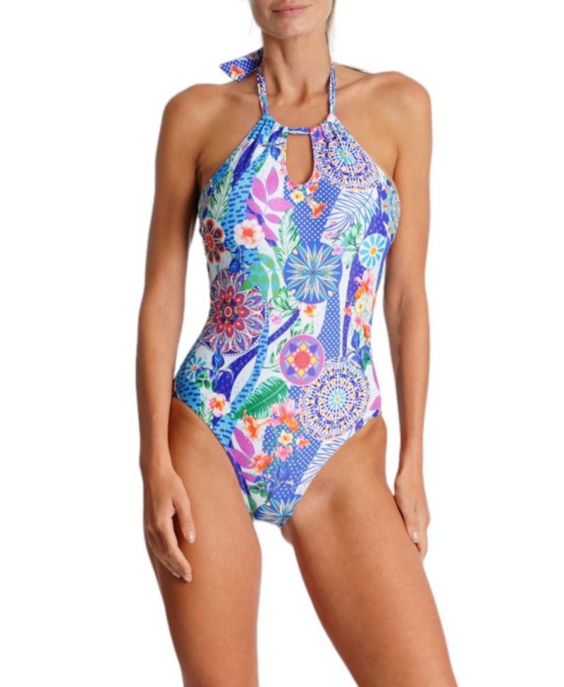 Women's Wrap One Piece Swimsuit