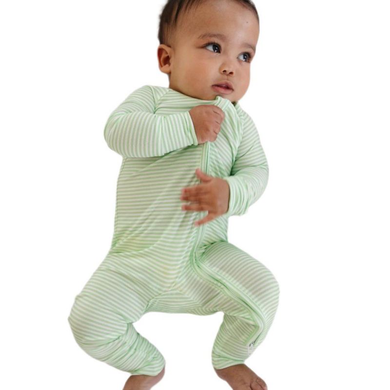 Boys Pear Stripe Bamboo Sleeper