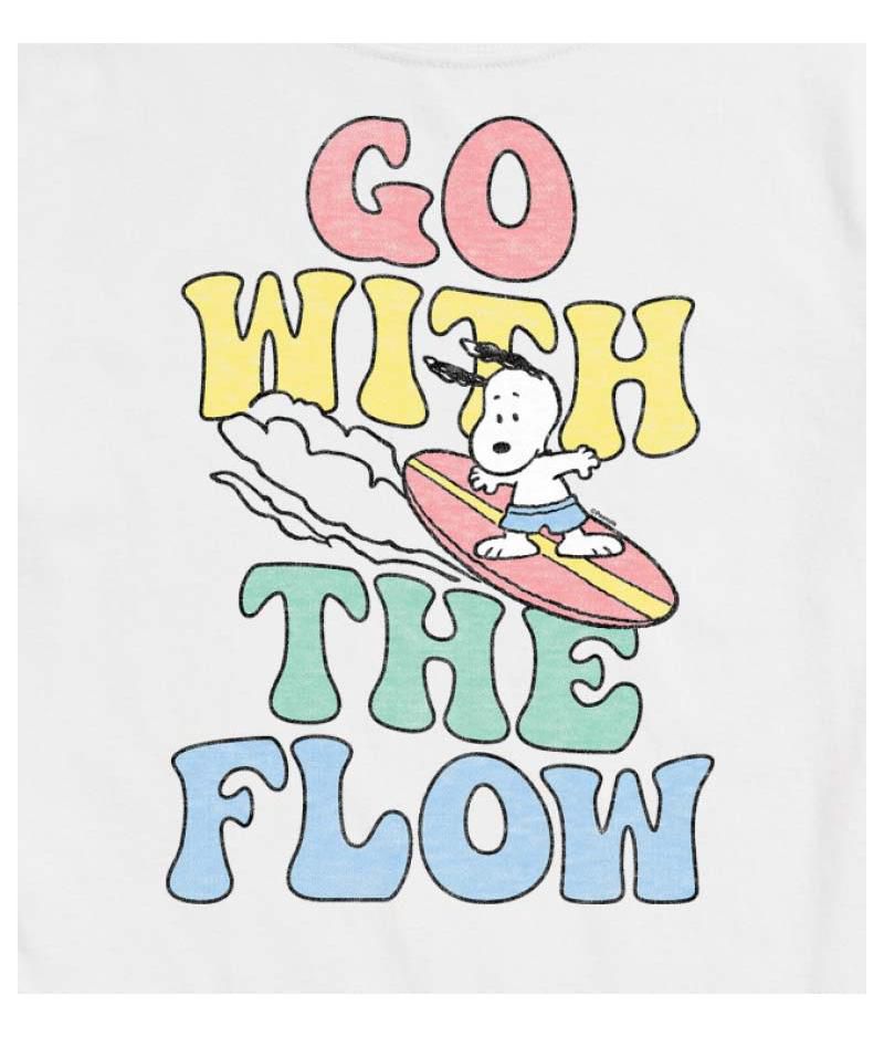 Trendy Juniors Peanuts Surf Graphic Tee