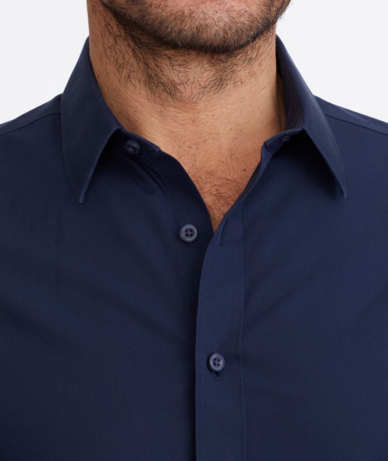 Men's Regular Fit Wrinkle-Free Castello Button Up Shirt