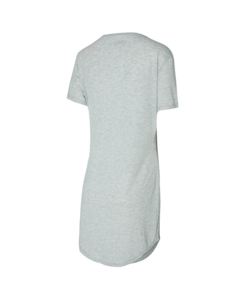 Women's Gray New York Jets Petition Knit Nightshirt