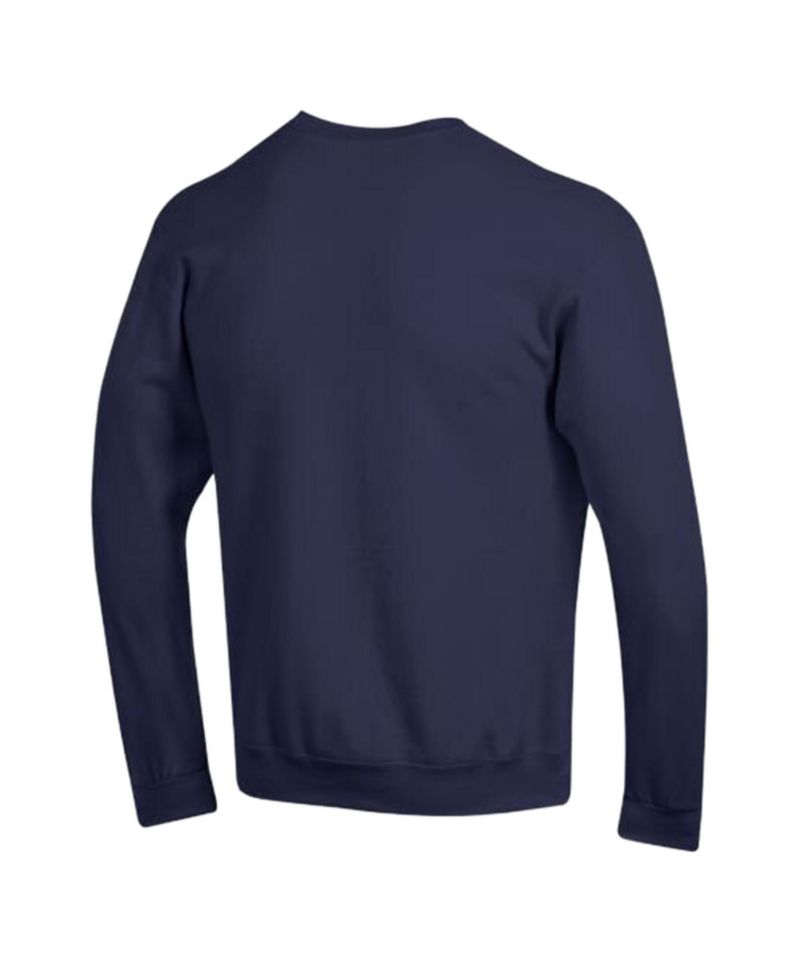 Men's College Navy Seattle Seahawks Powerblend Fleece Sweatshirt