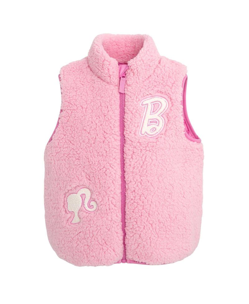 Girls' (4-16)months Zip-Up Fleece Vest