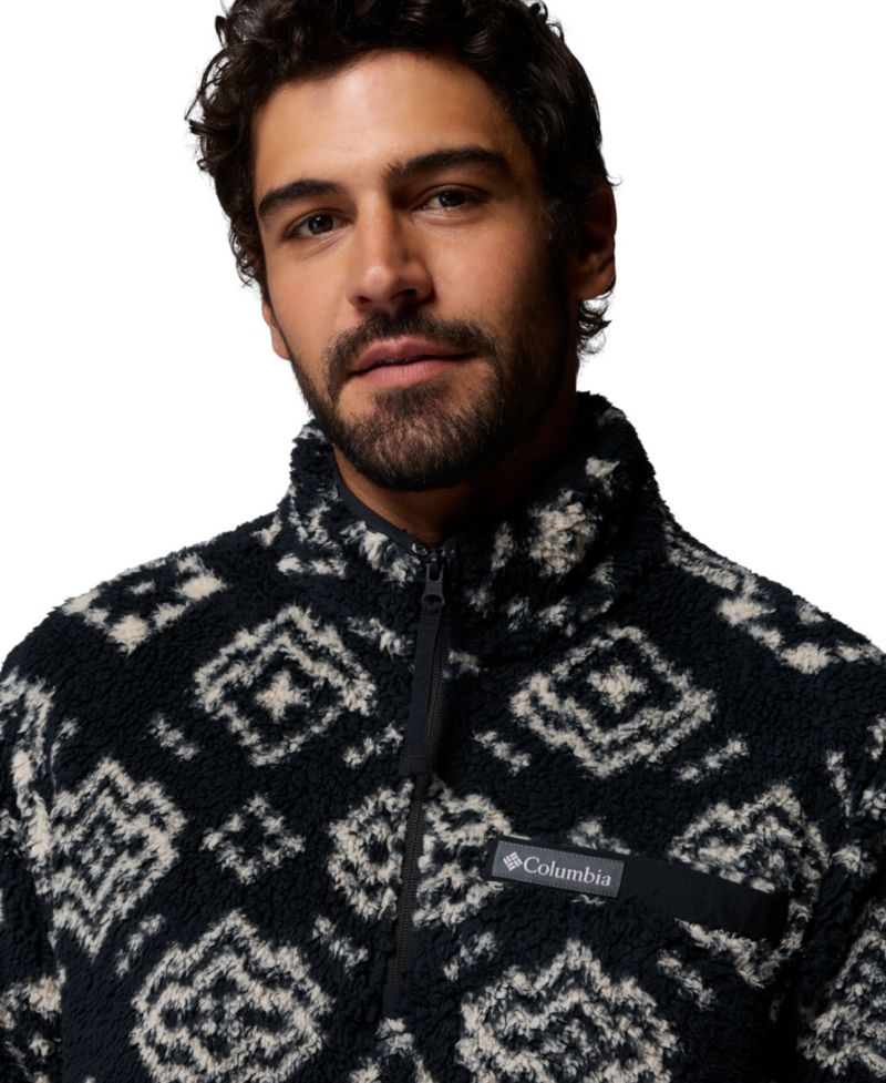 Men's Rugged Ridge High Pile Half Zip Jacket