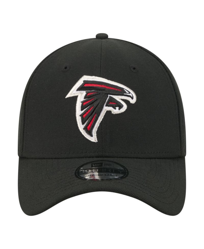 Men's Black Atlanta Falcons Core Team 39THIRTY Flex Hat
