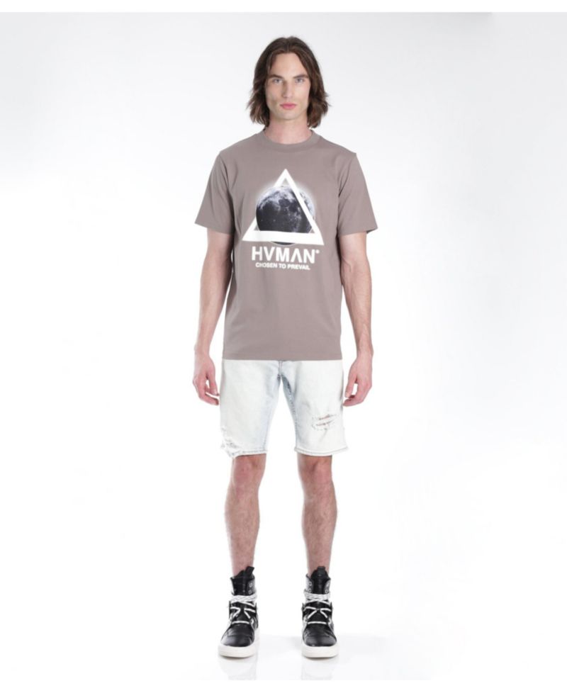 Men's Mero Slim Short with Belt In Zephyr