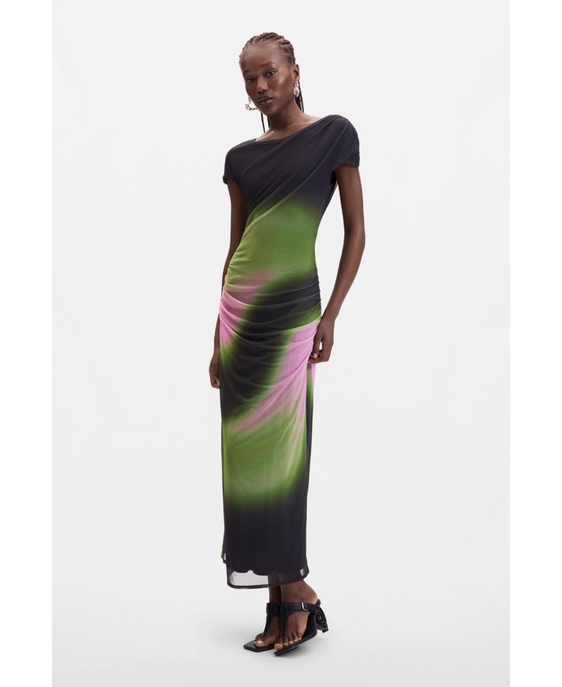 Women's Gradient tulle dress