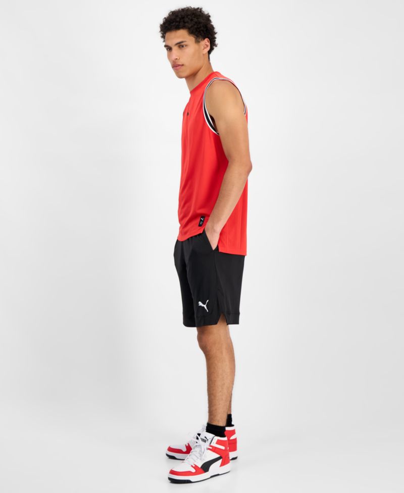 Puma Men's Logo Basketball Tank Top & Shorts