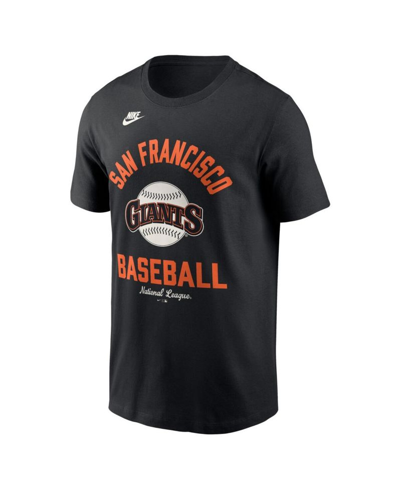 Men's Black San Francisco Giants Cooperstown Collection T-Shirt