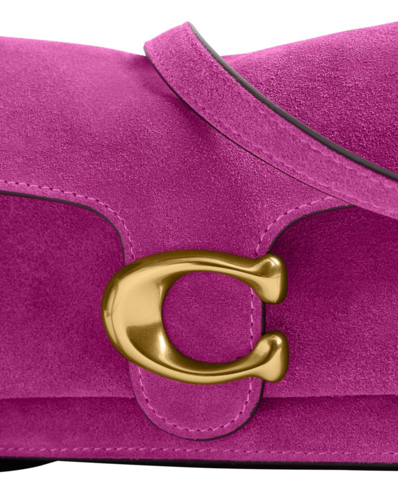 Suede Small Tabby Shoulder Bag 20