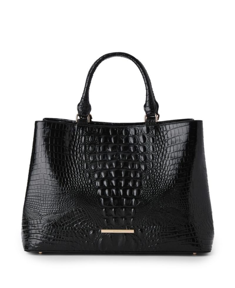 Denise Extra-Large Leather Carryall Satchel Bag