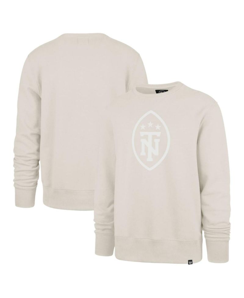 Men's Sand Tennessee Titans Imprint Headline Sweatshirt