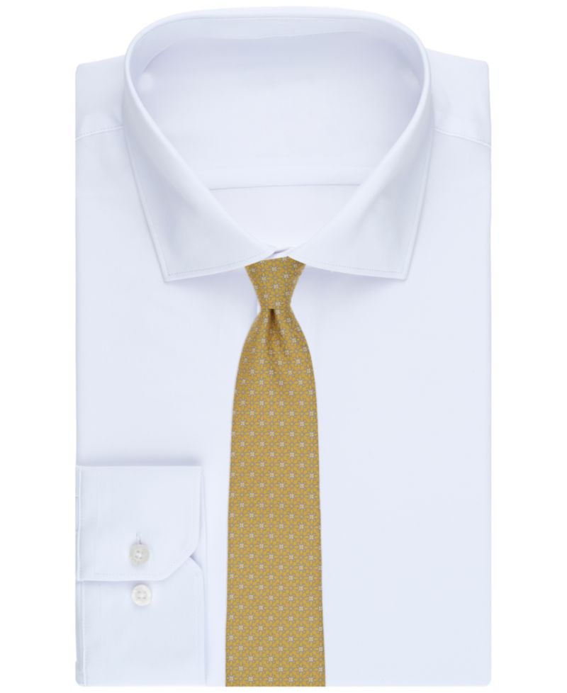 Men's Burnham Floral Pattern Tie