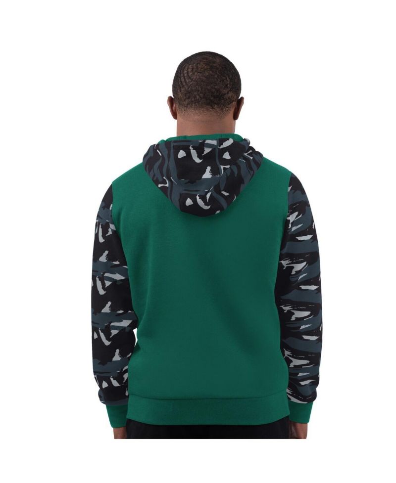 Men's Green New York Jets Thursday Night Gridiron Full-Zip Hoodie