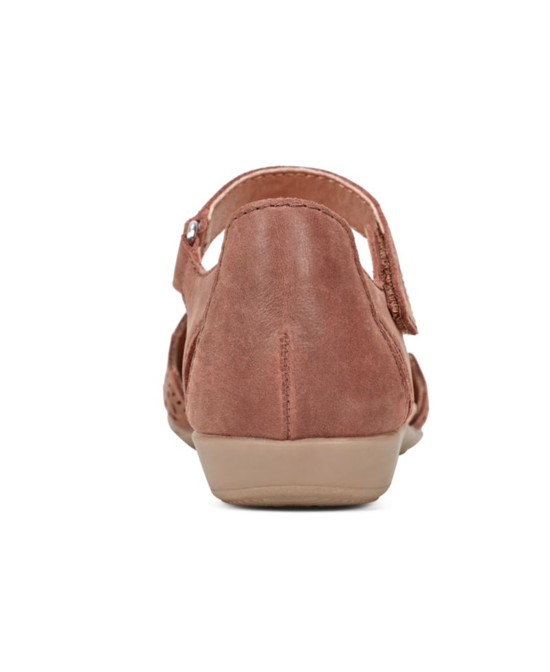 Women's Bronnie Perforated Two-Piece Flat Sandals