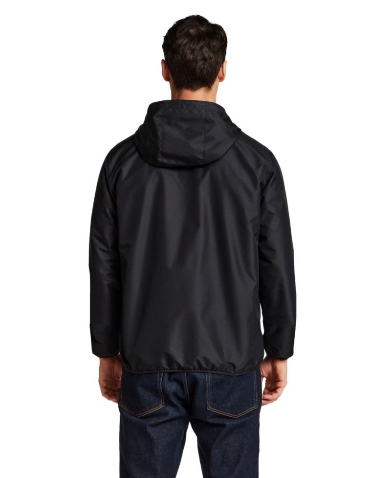 Men's Hooded Water-Resistant Lightweight Windbreaker Jacket