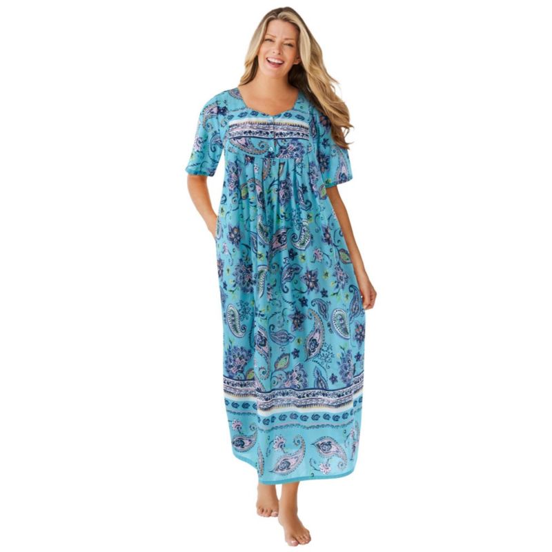 Caribbean Синий Paisley