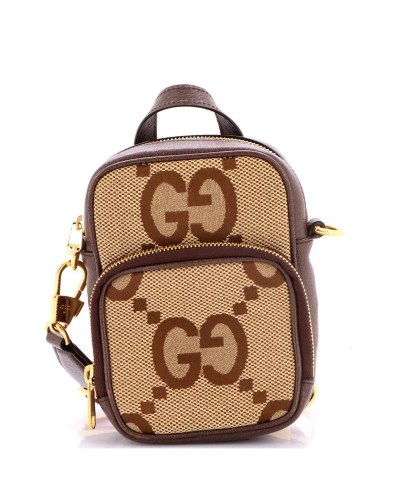 Mini Front Pocket Web Crossbody Bag Jumbo GG Canva