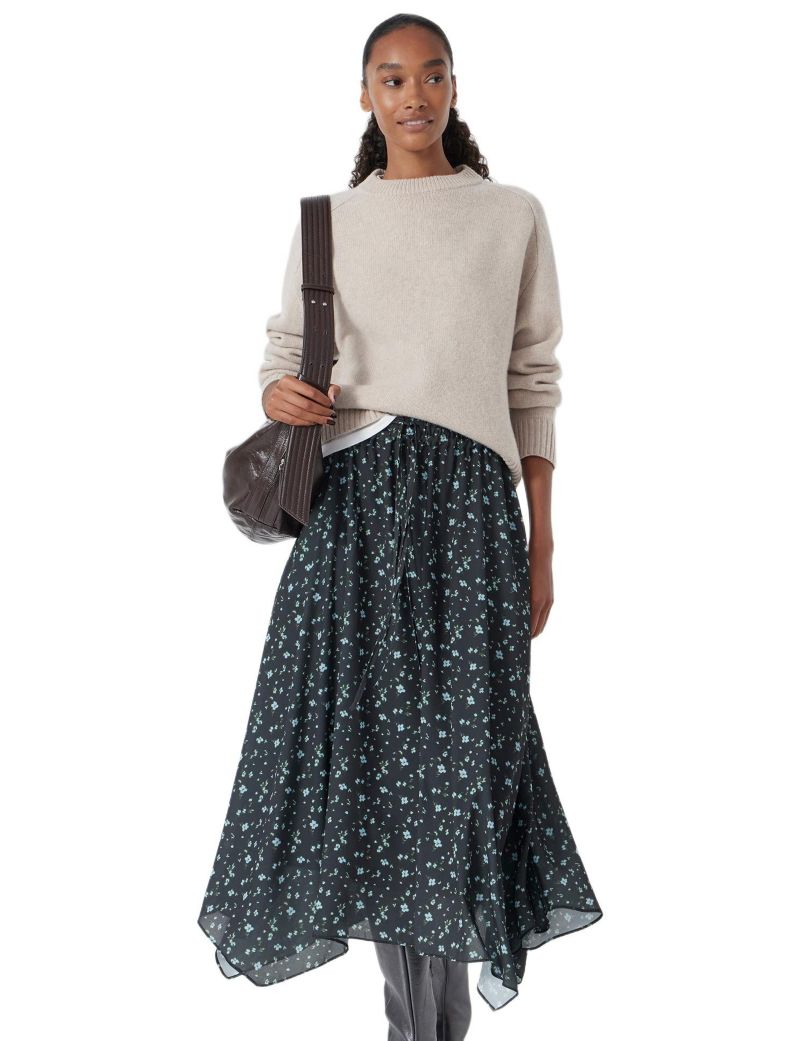 Women's Kaia Chiffon Hanky Hem Skirt