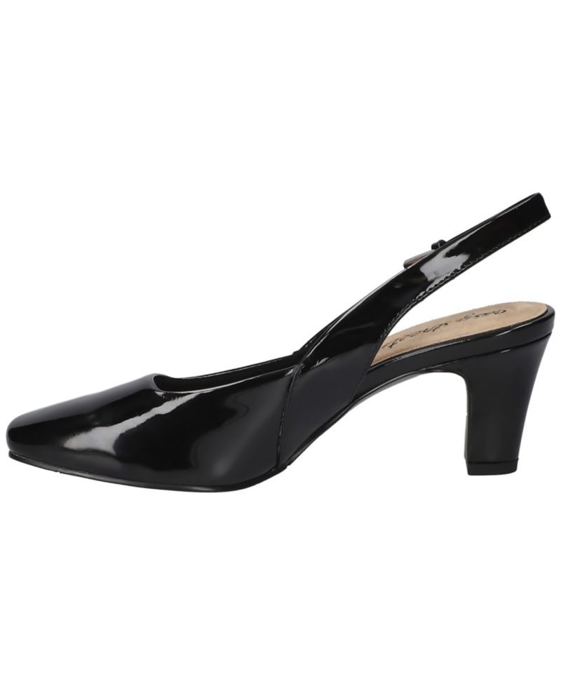 Ritsa Square Toe Slingback Pumps