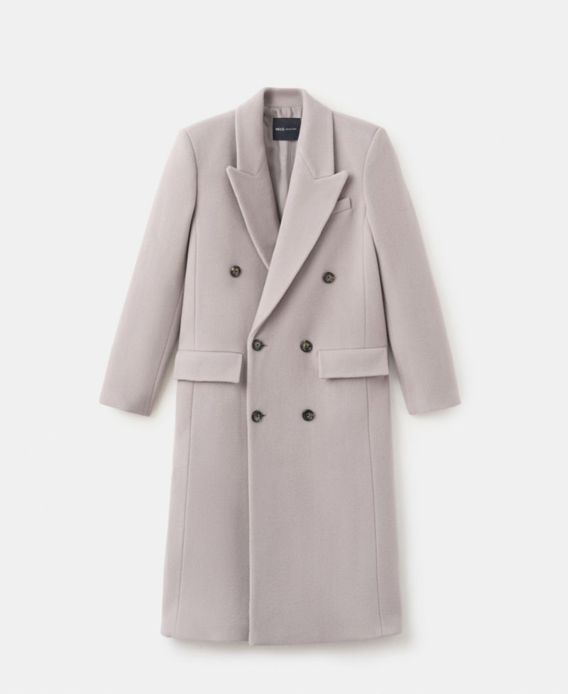 Women's Double-Breasted Wool Coat