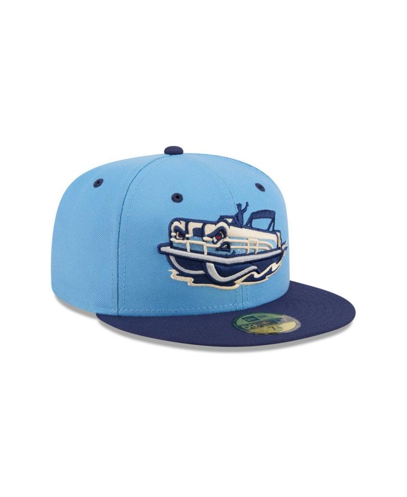 Men's Light Blue Great Lakes Loons Theme Nights 59FIFTY Fitted Hat
