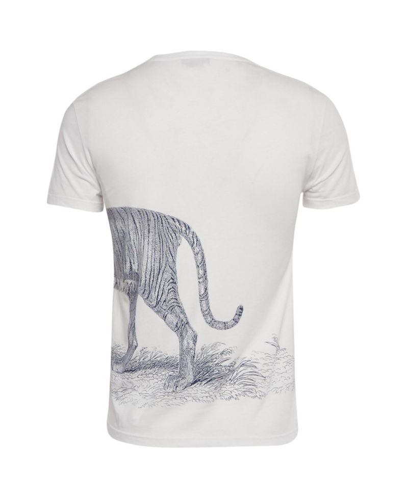 Men's Skull Print Jersey T-Shirt