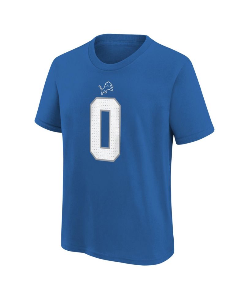 Boys' 4-20 Jahmyr Gibbs Player Name & Number Crewneck Cotton T-Shirt