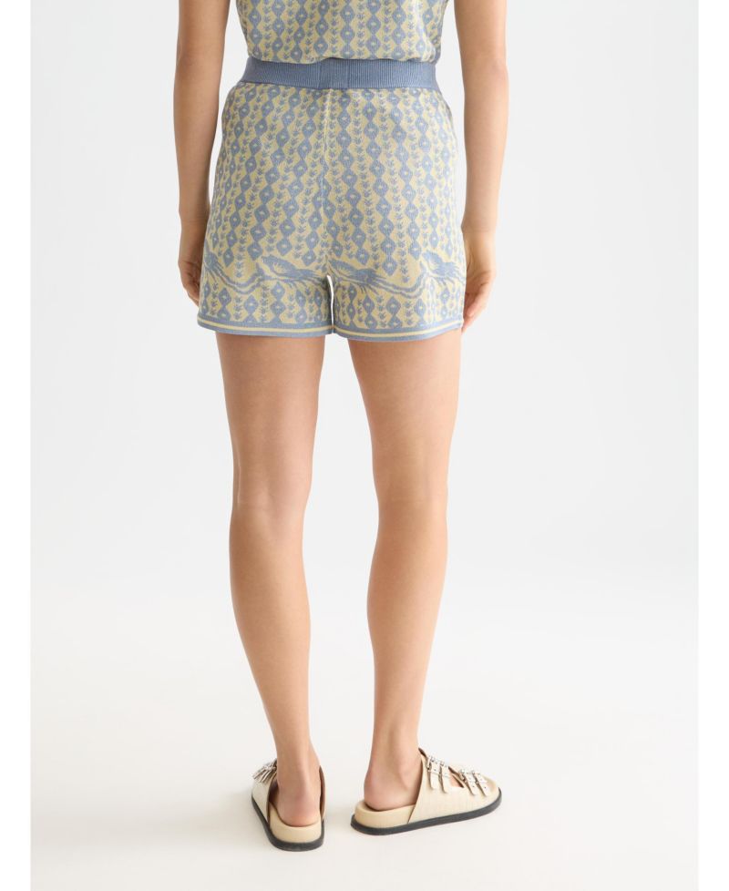 Women's Scotch and Soda Jaquard Knitted Shorts