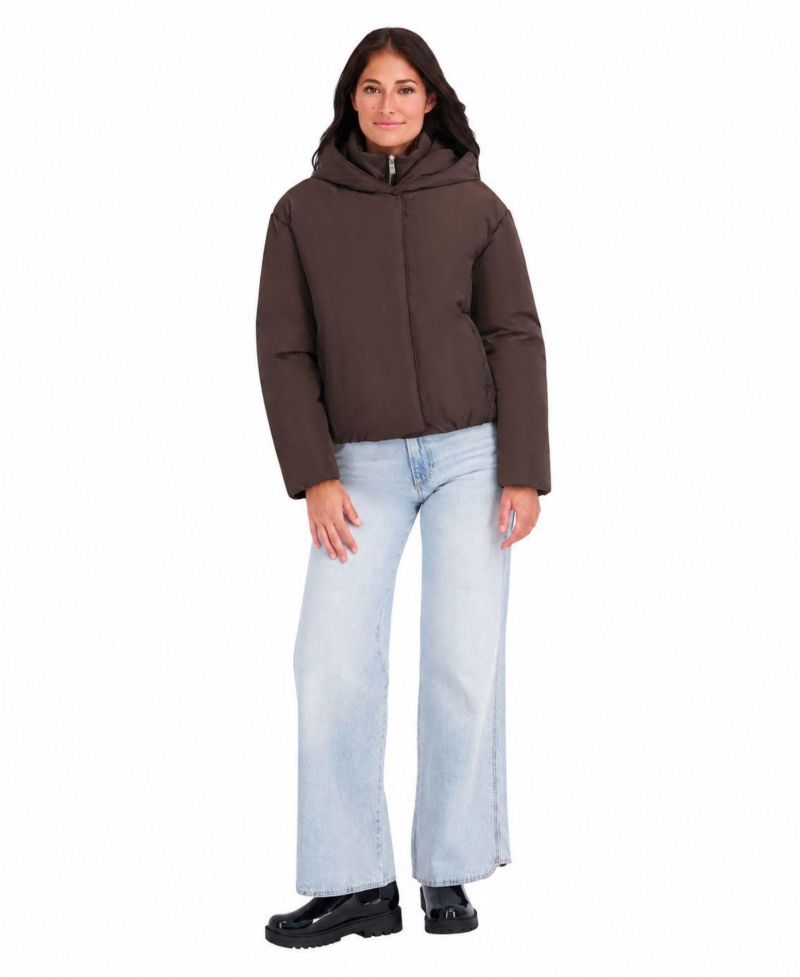 Women's Lightweight Hooded Puffer Jacket