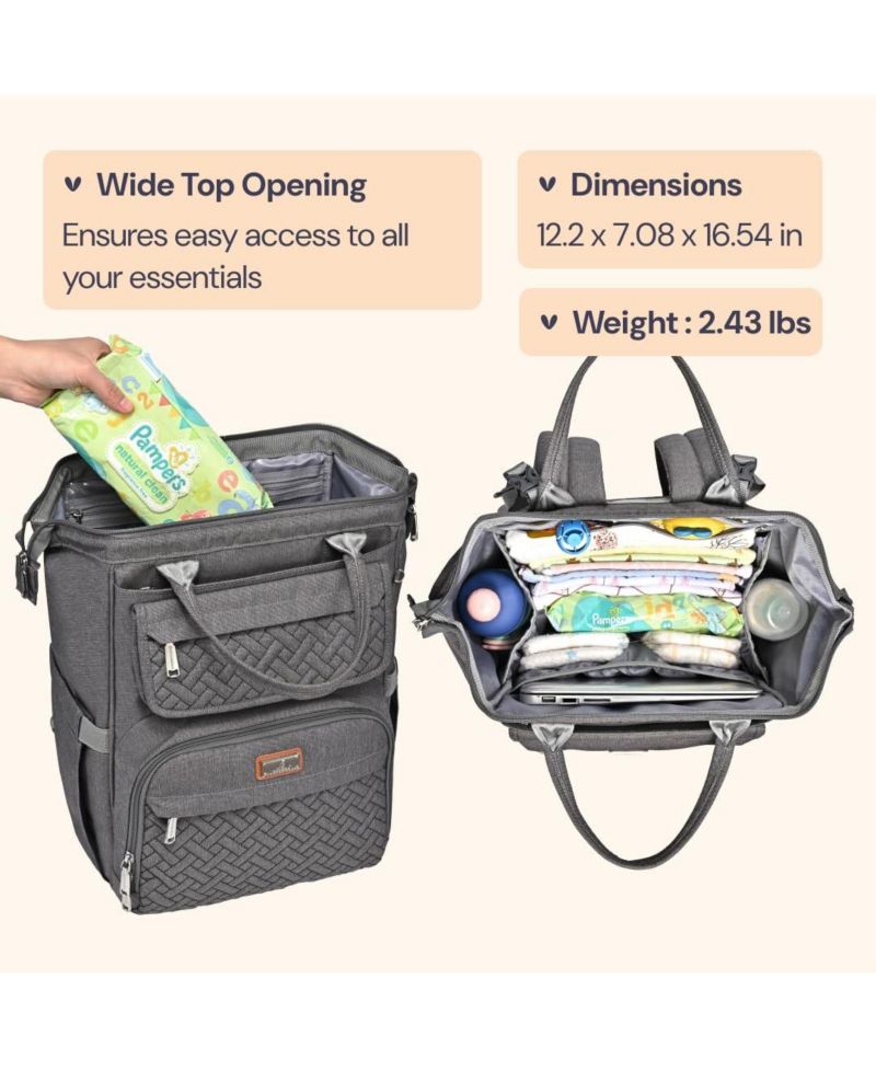 Kids Diaper Bag Backpack Ultimate Bag Versatile Diaper Bag for Modern Parents